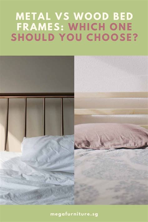 wood vs steel box spring|metal vs wood bed frame.